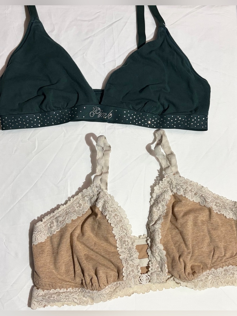 3 bralettes